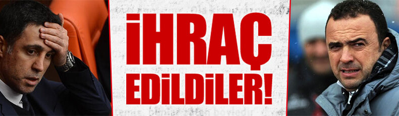 İktidar emretti: Hakan Şükür ve Arif Erdem ihraç edildi