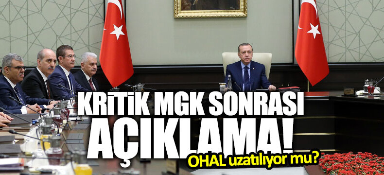 MGK: Fırat Kalkanı başarı ile sona erdi