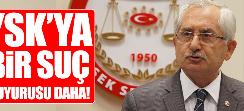İstanbul Barosu’ndan YSK Başkanı hakkında suç duyurusu!