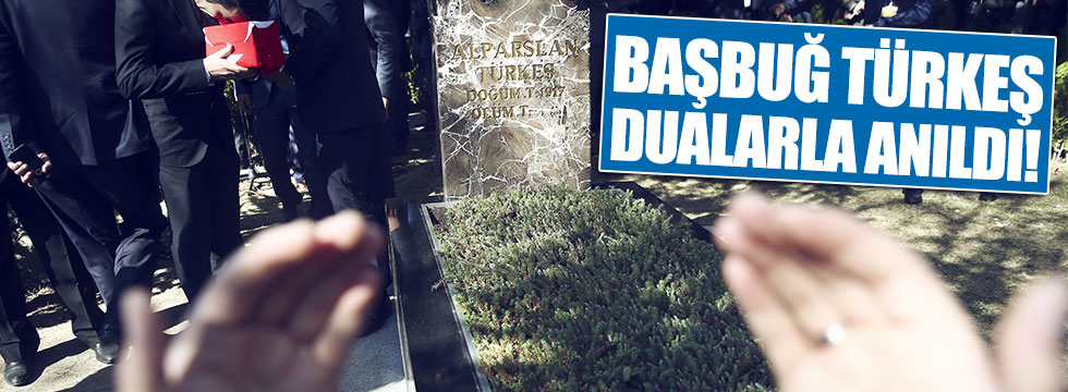 Ülkücüler Alparslan Türkeş’i andı
