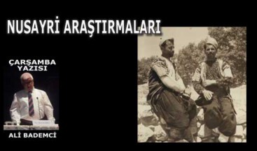 NUSAYRÎ ARAŞTIRMALARI