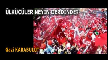 ÜLKÜCÜLER NEYİN DERDİNDE?