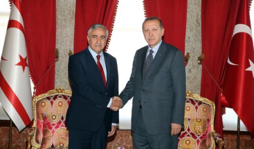 Erdoğan, Akıncı ile görüştü