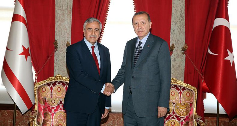 Erdoğan, Akıncı ile görüştü