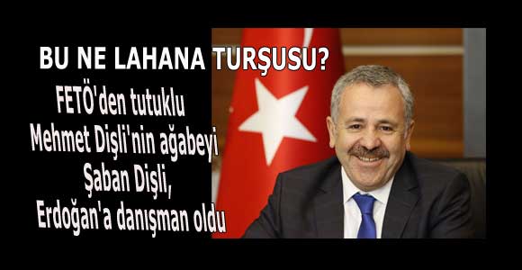 BU NE LAHANA TURŞUSU: FETÖ’den tutuklu Mehmet Dişli’nin ağabeyi Şaban Dişli, Erdoğan’a danışman oldu
