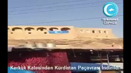 “Türkmen bayrağı yeniden Kerkük kalesinde”