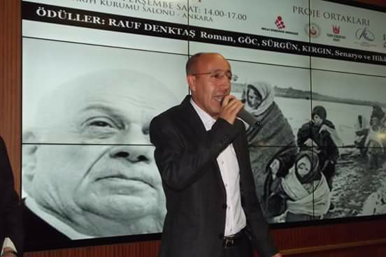 GAZİ KARABULUT’A RAUF DENKTAŞ ROMAN ÖDÜLÜ