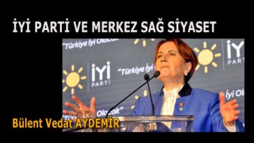 İYİ PARTİ VE MERKEZ SAĞ SİYASET