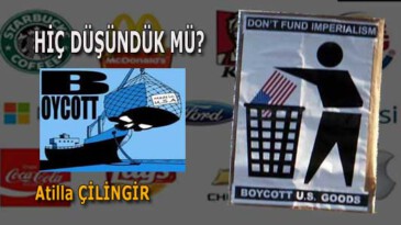 HİÇ DÜŞÜNDÜK MÜ?