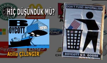 HİÇ DÜŞÜNDÜK MÜ?