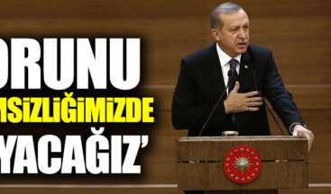 Erdoğan: Sorunu sistemsizliğimizde arayacağız
