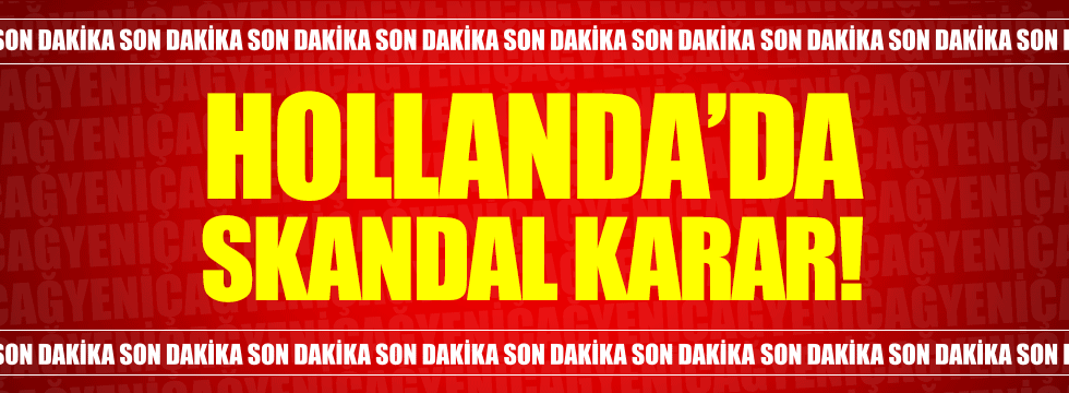 Ermeni tasarısı Hollanda meclisinde kabul edildi