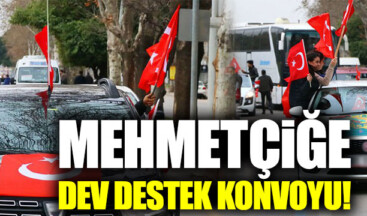 Mehmetçiğe dev destek konvoyu!