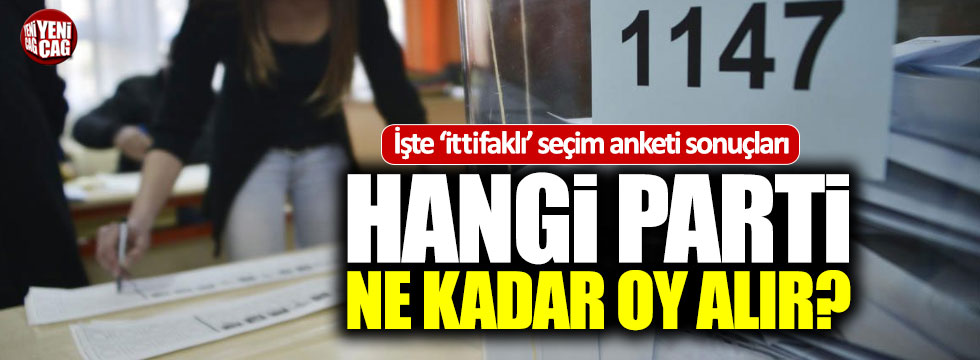 PİAR’dan seçim anketi: Hangi parti ne kadar oy alır?