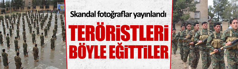 Uluslararası Koalisyon, YPG’lileri böyle eğimiş