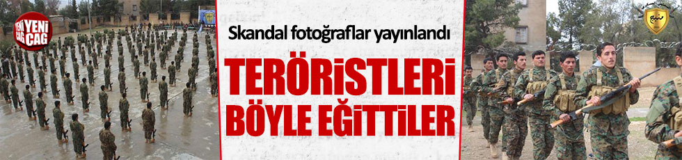 Uluslararası Koalisyon, YPG’lileri böyle eğimiş