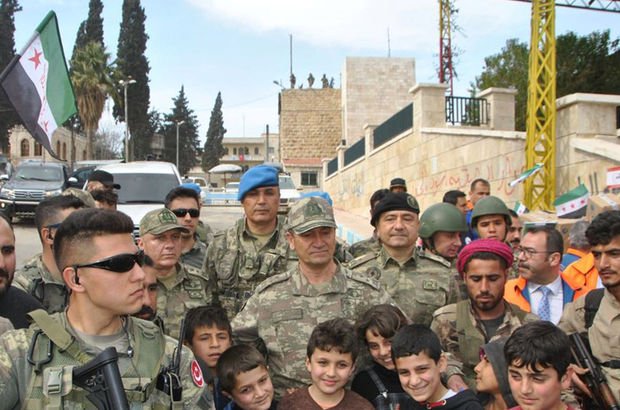 2. Ordu Komutanı Temel, Afrin’de