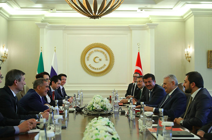 Tataristan Cumhurbaşkanı Minnihanov, Türkiye’de