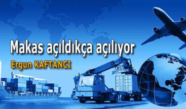 Makas açıldıkça açılıyor