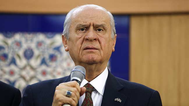 MHP’nin Bayramlaşma programında konuşan Bahçeli’den Yunanistan’a tepki