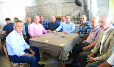 Başkan Sözlü Pozantı da Vatandaşlarla Kucaklaştı