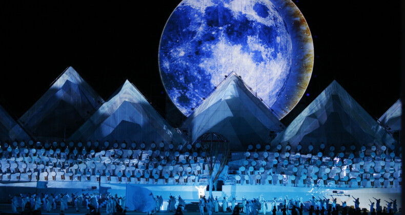  3. Dünya Göçebe Oyunları, görkemli açılış töreniyle başladı. 