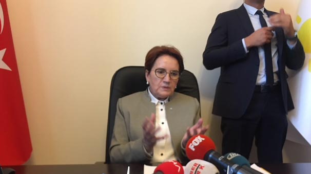 İYİ Parti Genel Başkanı Meral Akşener’den ittifak açıklaması