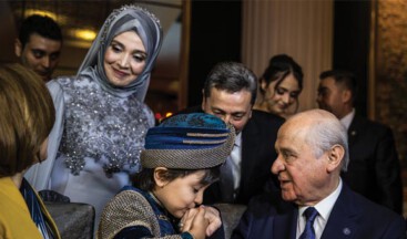 MHP Lideri Bahçeli sünnet düğününe katıldı