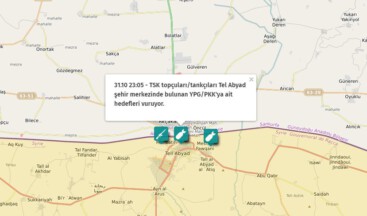 #SONDAKİKA Topçu birliklerimiz Suriye’nin kuzeyinde şehir merkezindeki terörist mevzilerini bombalıyor