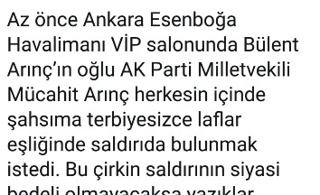 AKP’lilerin sokak kavgası: Metiner ile Oğul Arınç