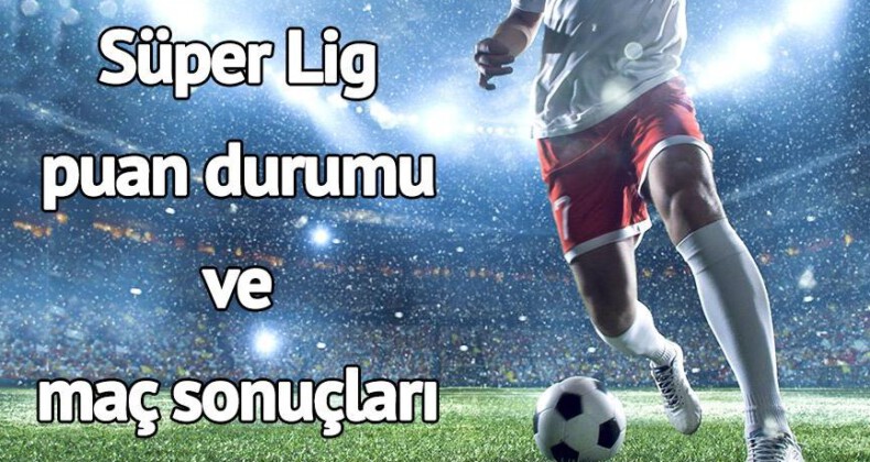 Süper Lig güncel puan durumu: Galatasaray liderlik koltuğunu kaptırdı! 10.hafta Süper Lig maç sonuçları…