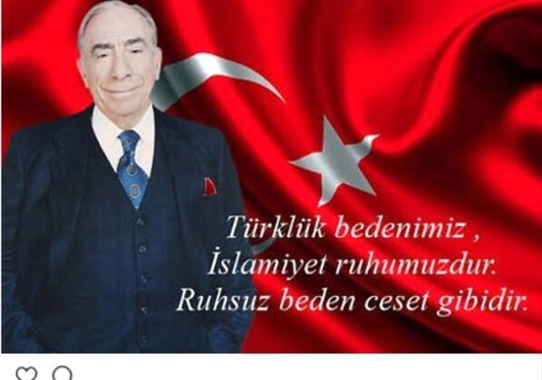 Kickboks Dünya Şampiyonumuz Sabriye Şengül’ün Ülkücüleri Mest eden Alparslan Türkeş Paylaşımı