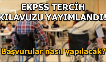 EKPSS tercihleri ne zaman yapılacak? 2018/2 EKPSS başvurusu nasıl yapılır?