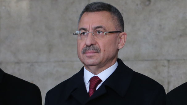 Fuat Oktay yaralı askerleri ziyaret etti