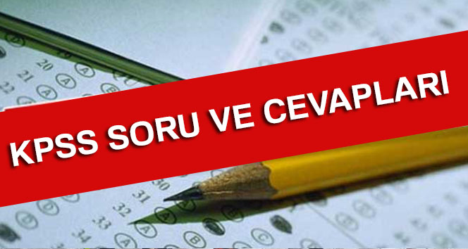 KPSS soru ve cevapları yayınlandı MI? 4 KASIM KPSS soru cevap SORGULA |2018 KPSS Soru ve Cevap Kitapçığı, Kılavuzu ÖSYM
