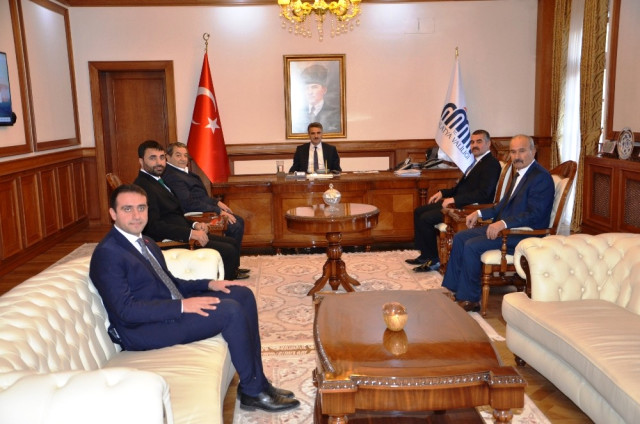 MHP Heyetinden, Yeni Atanan Malatya Valisi Aydın Baruş’a Ziyaret
