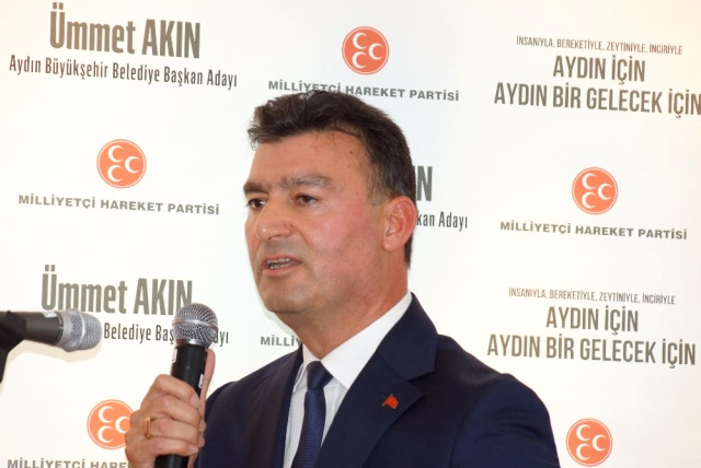 MHP’nin Aydın Büyükşehir Belediye Başkan Adayı Ümmet Akın
