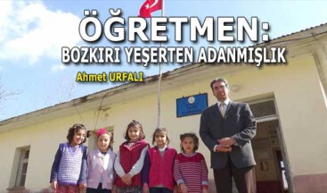 ÖĞRETMEN: BOZKIRI YEŞERTEN ADANMIŞLIK
