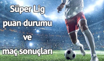 Süper Lig puan durumu: Trabzonspor Fenerbahçe maçı nefesleri kesti! 13.hafta Süper Lig maç sonuçları…