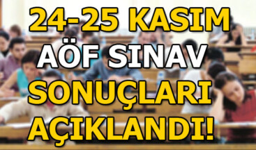 Açık Öğretim Fakültesi sınav sonuçları belli oldu! Sınav sonucu sorgula