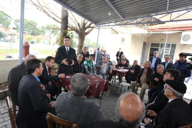 MHP Aydın Büyükşehir adayı Ümmet Akın Çalışmalarını Çine’de Sürdürdü