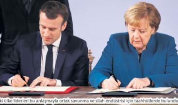 Almanya ve Fransa tarihi imzayı attı