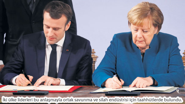 Almanya ve Fransa tarihi imzayı attı