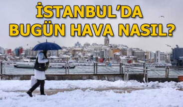 İstanbul’da bugün hava nasıl olacak? (9 Ocak hava durumu) İstanbul’da kar yağışı…