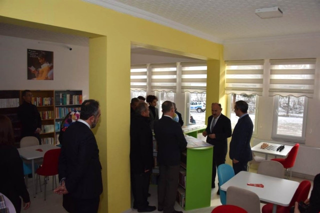 Tosya da Açılan Kütüphaneye Şehidin İsmi Verildi
