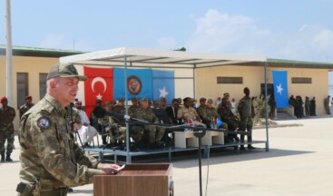 Somali’deki Türk Askeri Üssü’nde Yemin Töreni