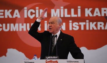 Bahçeli: ‘Ya İstiklal ya ölüm’ diyerek kurduğumuz cumhuriyeti ‘Ya patates ya soğan’ diyerek tartışmaya açtırmayız