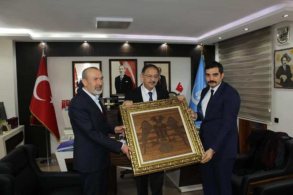 Mehmet Özhaseki’den Ülkü Ocakları Genel Merkezi’ne Ziyaret