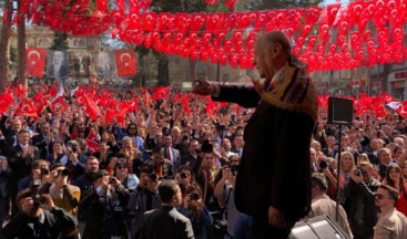 MHP Lideri Devlet Bahçeli, Bilecik’in Söğüt İlçesinde halka hitap etti.