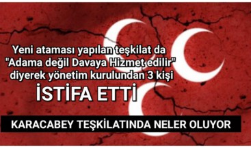 MHP Karacabey İlçe Teşkilatında İstifa